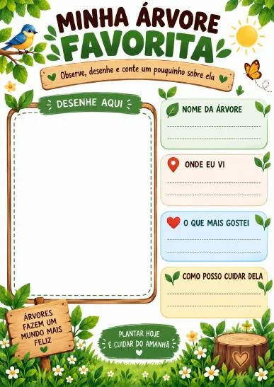 Prévia do Kit Dia da Árvore - página 18