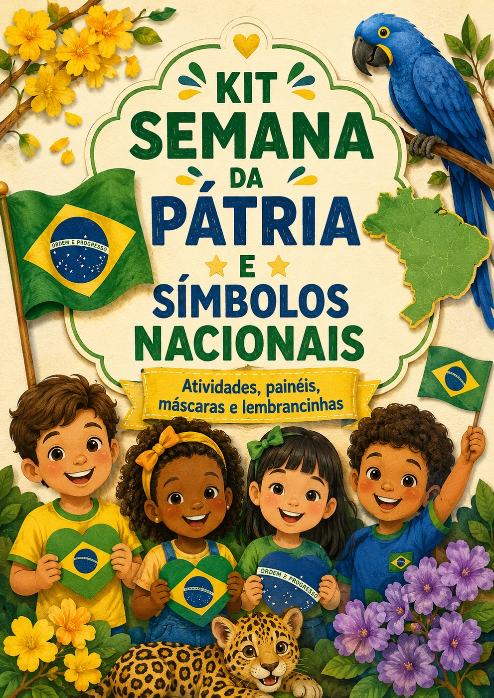 Kit Semana da Pátria e Símbolos Nacionais